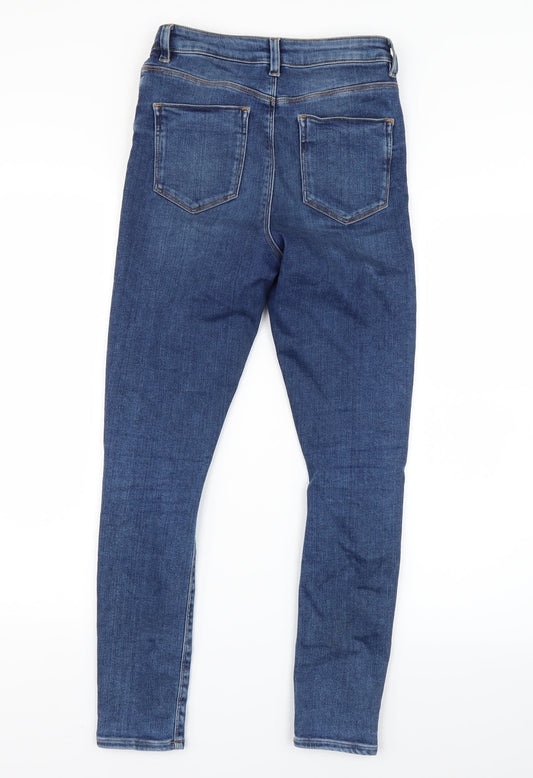 ASOS Womens Blue  Denim Skinny Jeans Size 26 L30 in