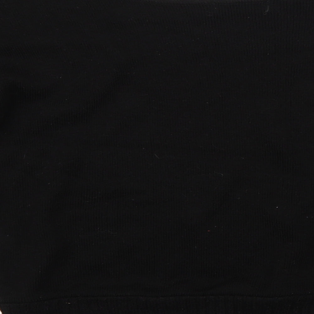 PRETTYLITTLETHING Womens Black   Pullover Jumper Size S