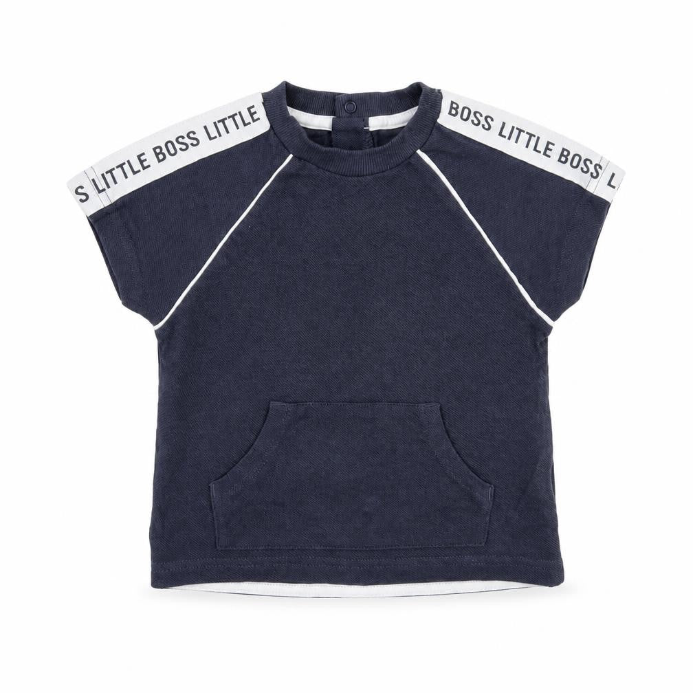 Nutmeg Boys Grey   Basic T-Shirt Size 12 Months