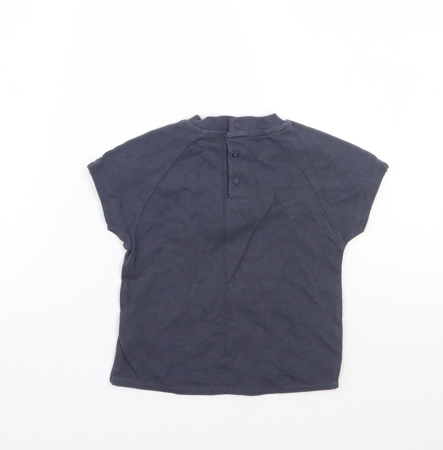 Nutmeg Boys Grey   Basic T-Shirt Size 12 Months