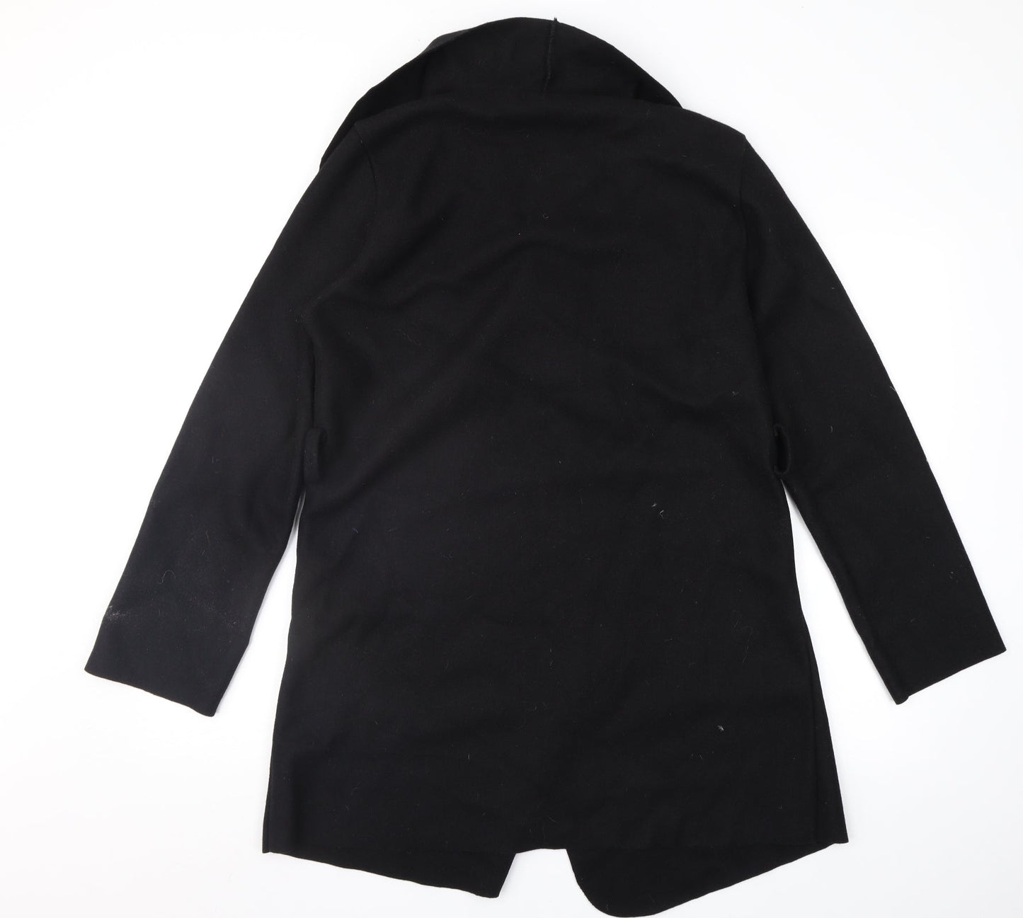 Quiz Womens Black   Overcoat Coat Size S