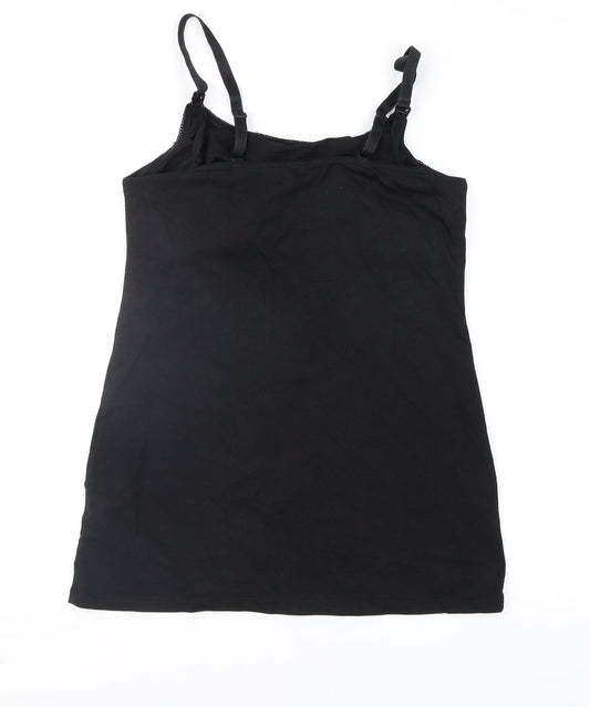 H&M Womens Black   Camisole Blouse Size S