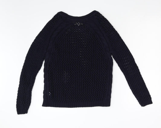 New Look Womens Blue   Pullover Jumper Size 8