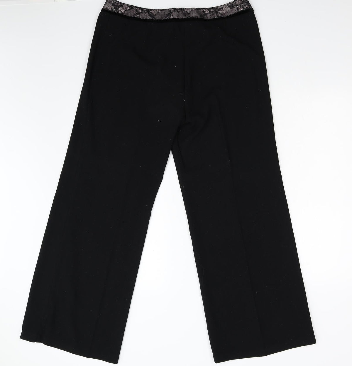 Marks & Spencer Womens Black   Trousers  Size 16 L30 in