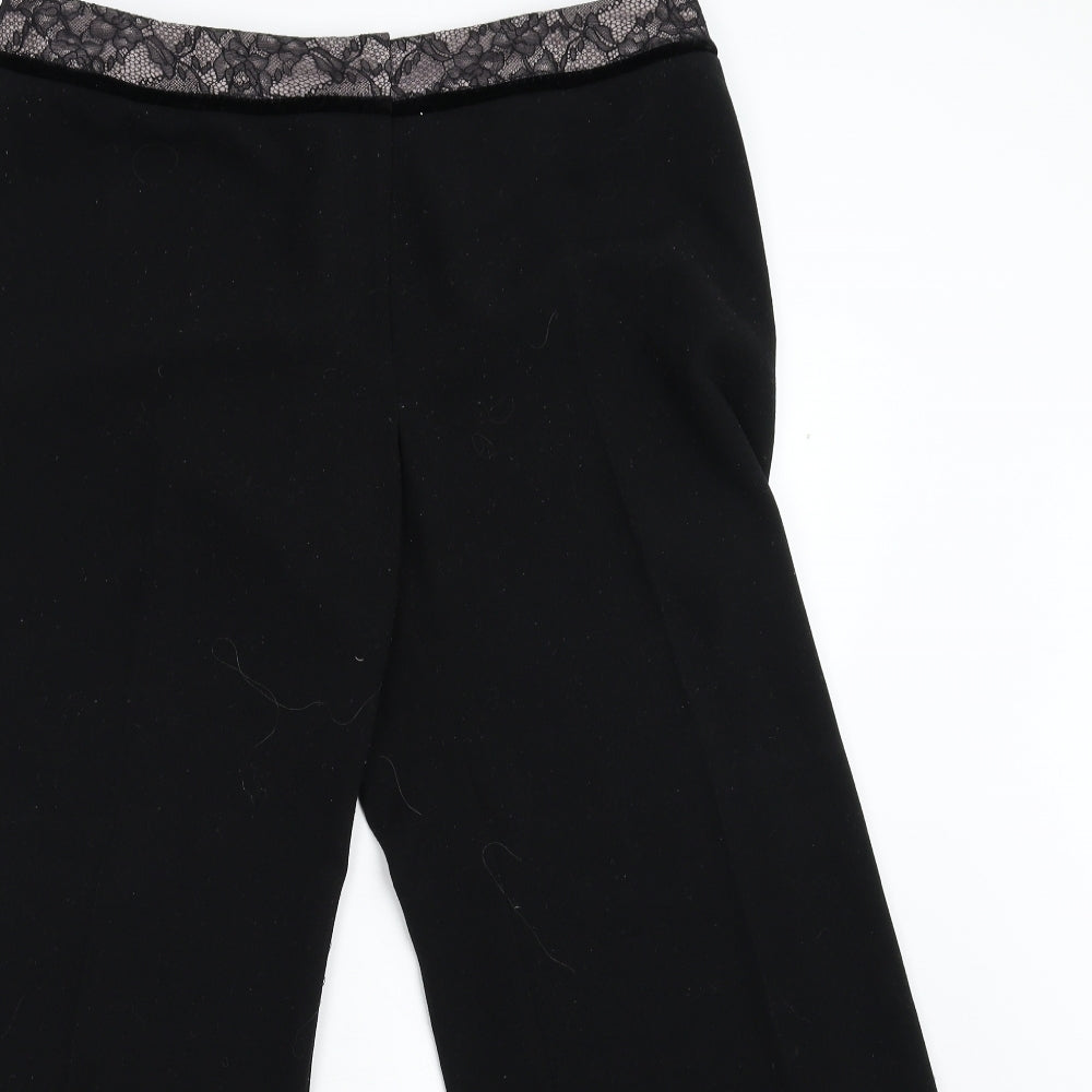 Marks & Spencer Womens Black   Trousers  Size 16 L30 in