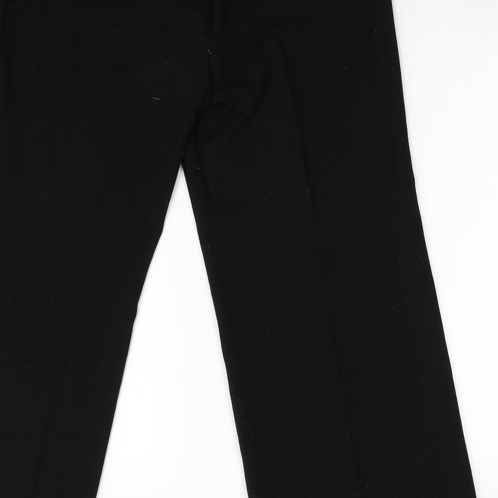 Marks & Spencer Womens Black   Trousers  Size 16 L30 in