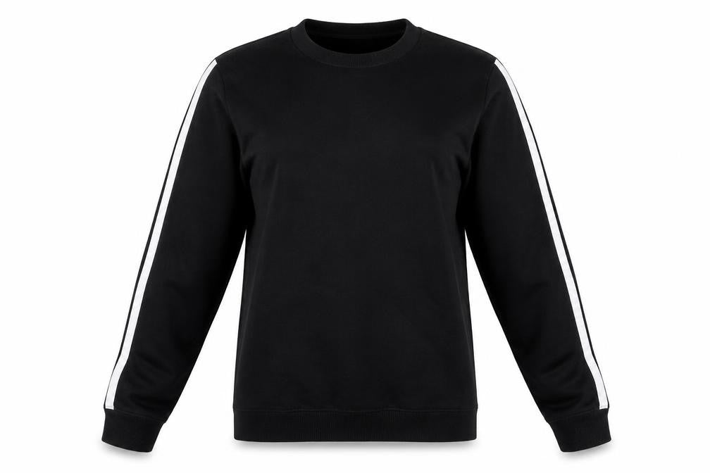 Front view of ASOS women’s black jumper, size UK 6
