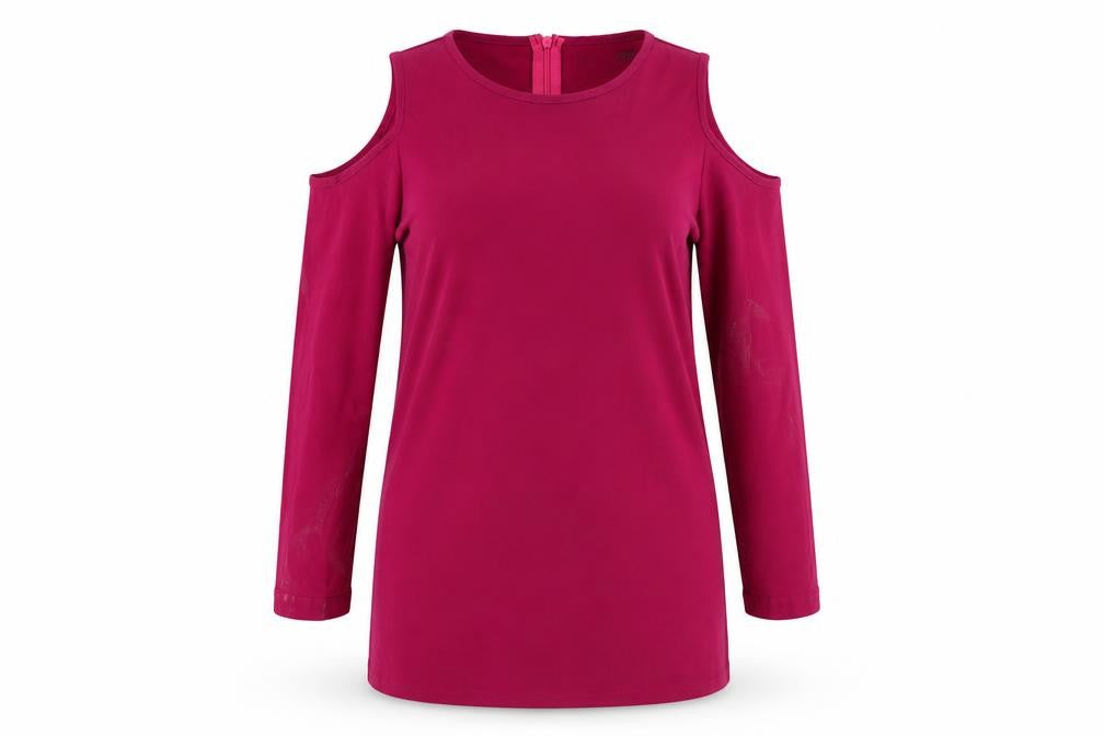 Boohoo Womens Pink   Basic Blouse Size 12
