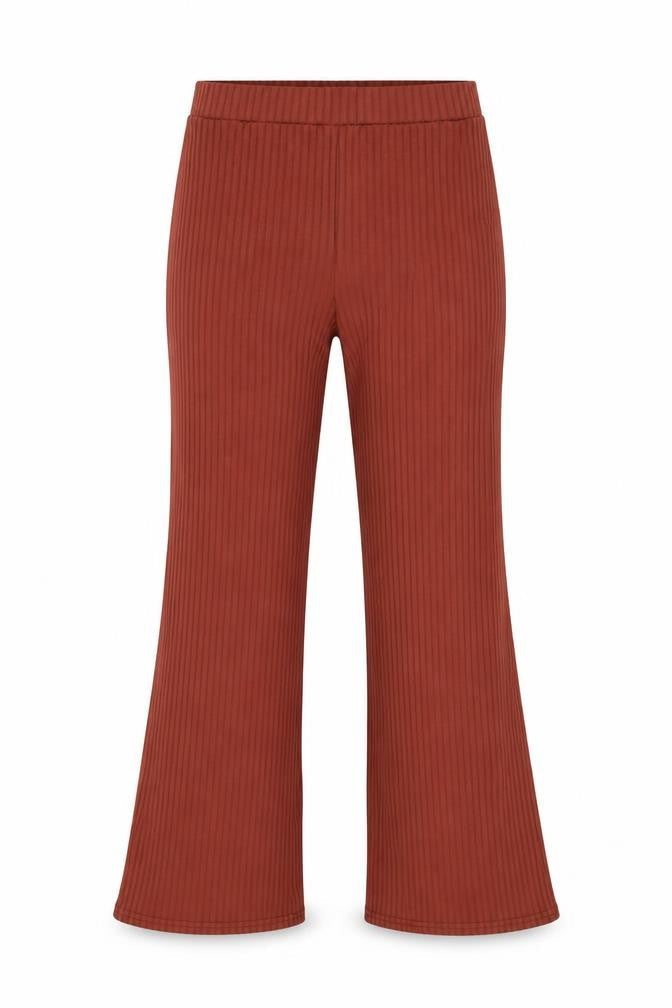 Club London Womens Brown   Capri Trousers Size 8 L35 in