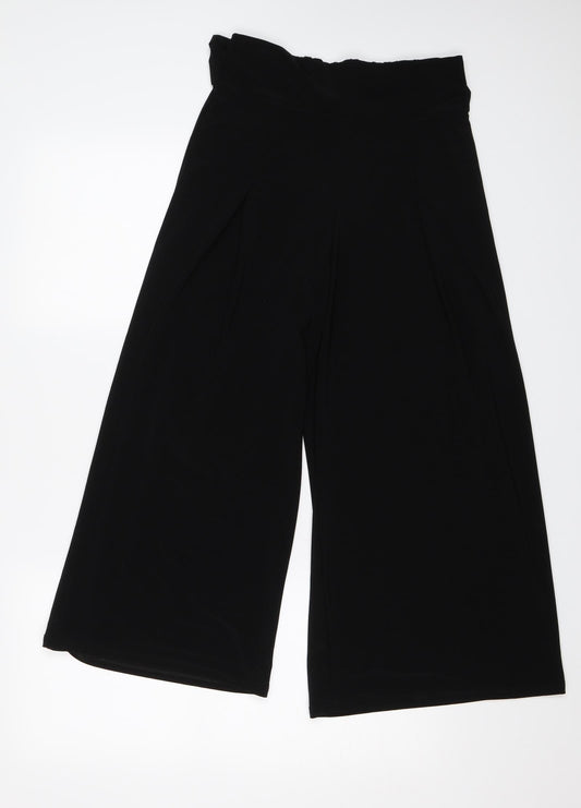 Preworn Womens Black   Trousers  Size 27 in L22 in