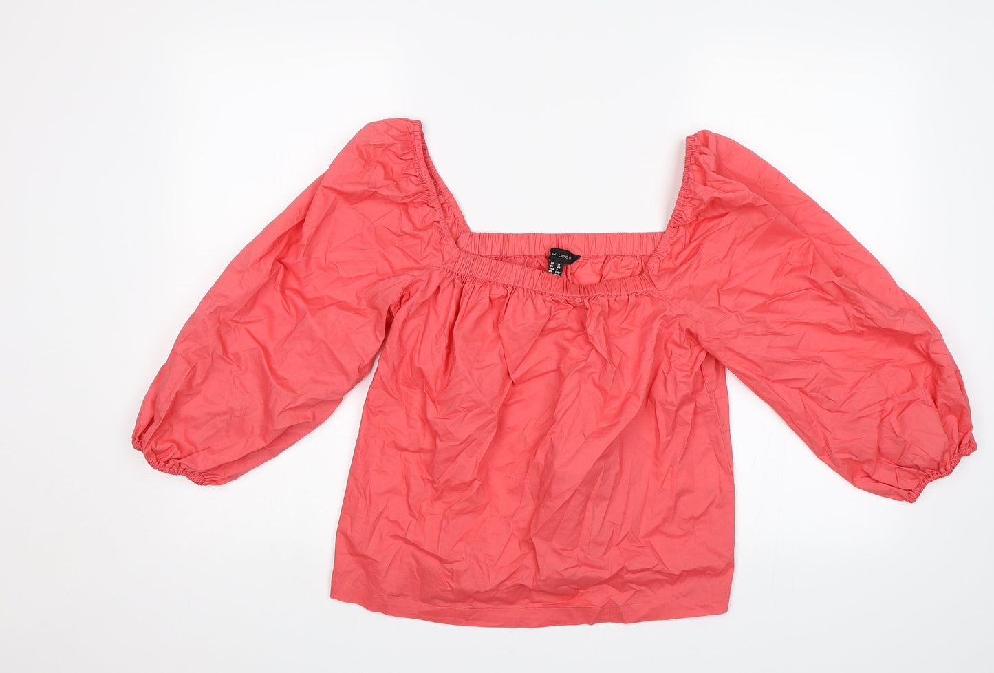 New Look Womens Pink   Basic Blouse Size 12