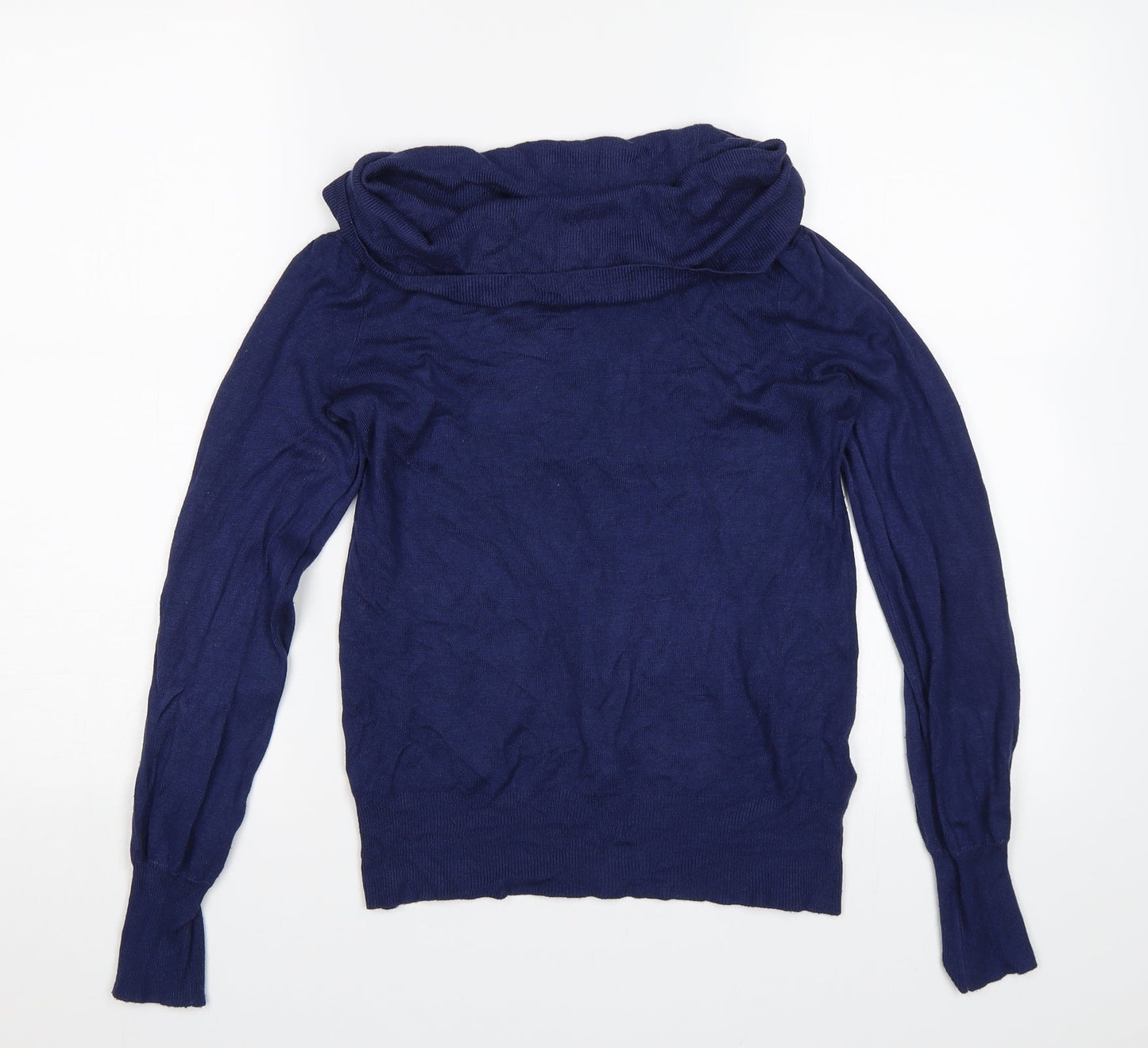 M&S Womens Blue   Pullover Jumper Size 8