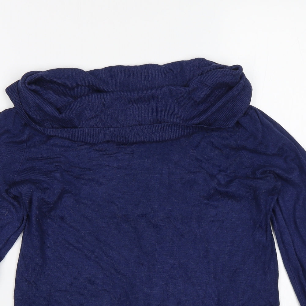 M&S Womens Blue   Pullover Jumper Size 8