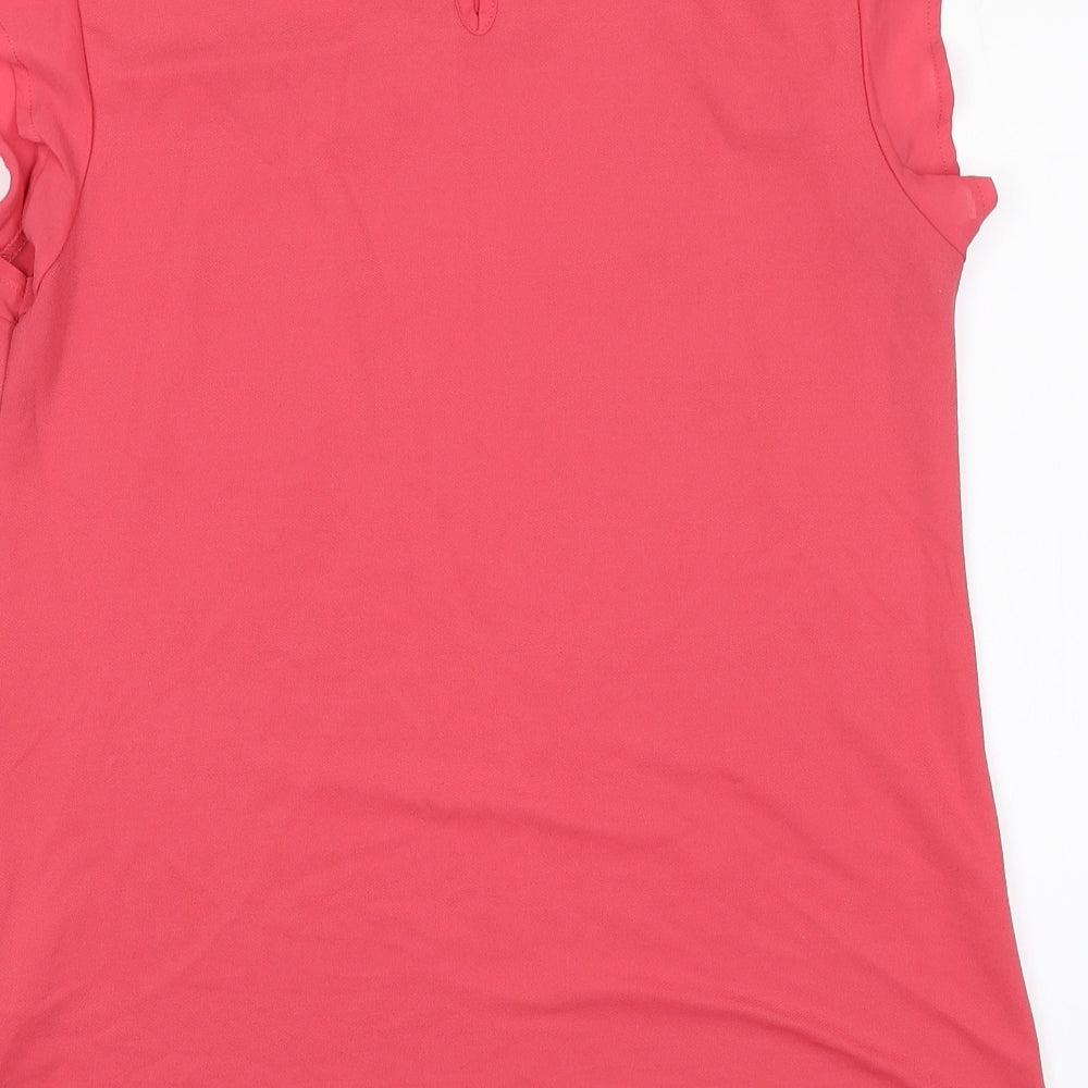 New Look Womens Pink   Basic Blouse Size 10