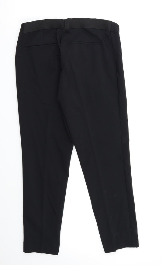 Preworn Womens Black   Dress Pants Trousers Size 14 L26 in