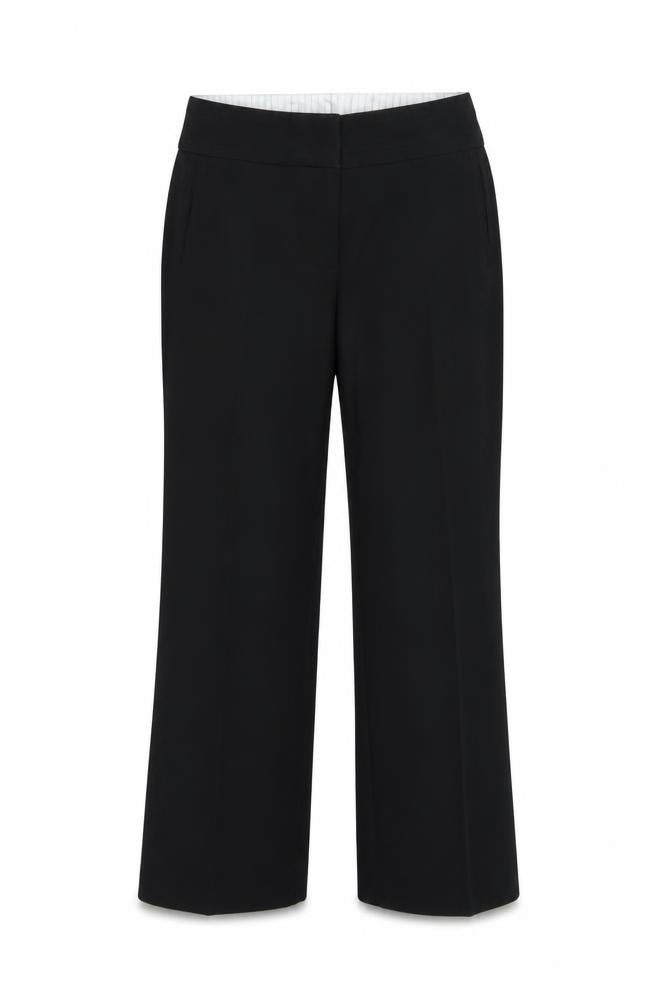 M&S Womens Black   Dress Pants Trousers Size 10 L27 in