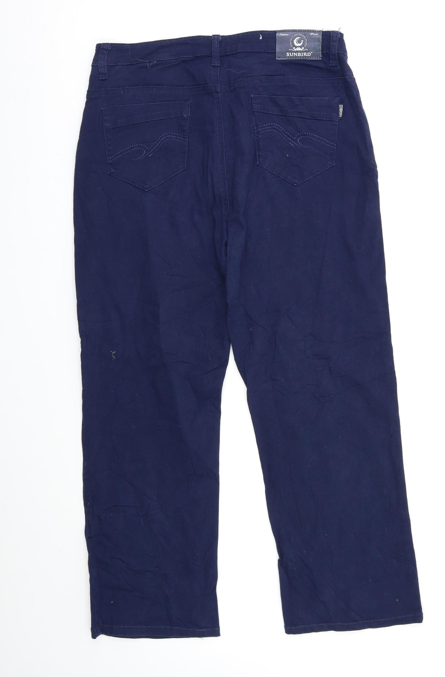 Sunbird Womens Blue   Bootcut Jeans Size 14 L24 in