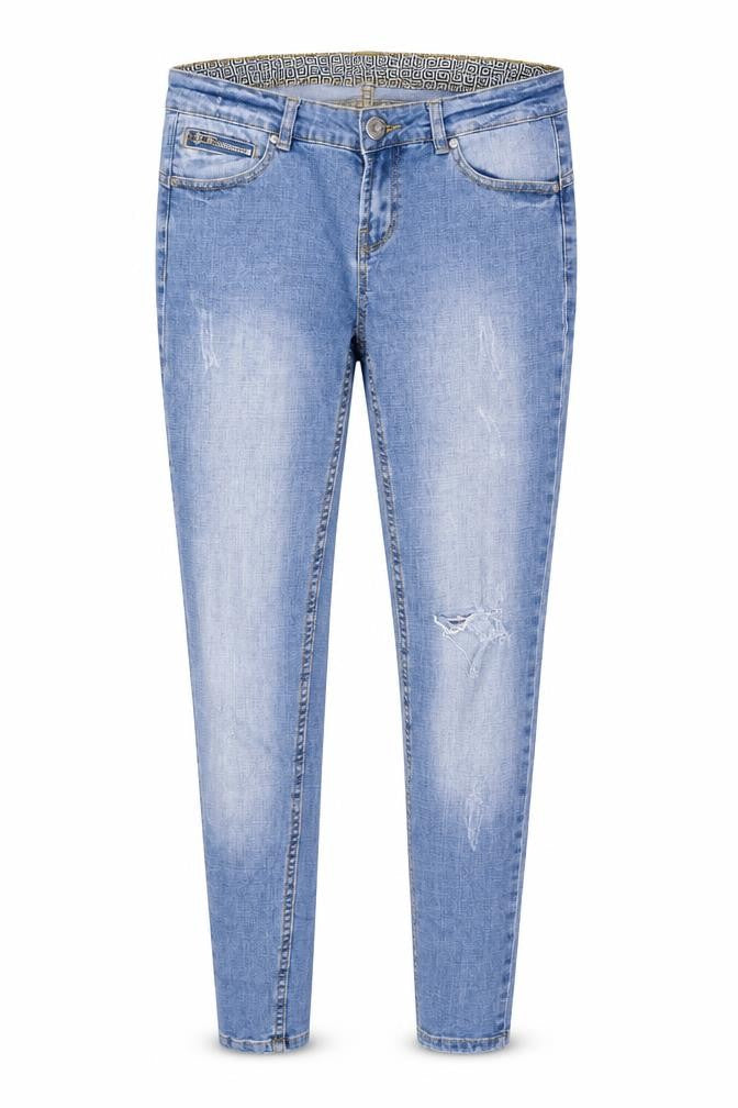Preworn Womens Blue   Skinny Jeans Size 10 L30 in