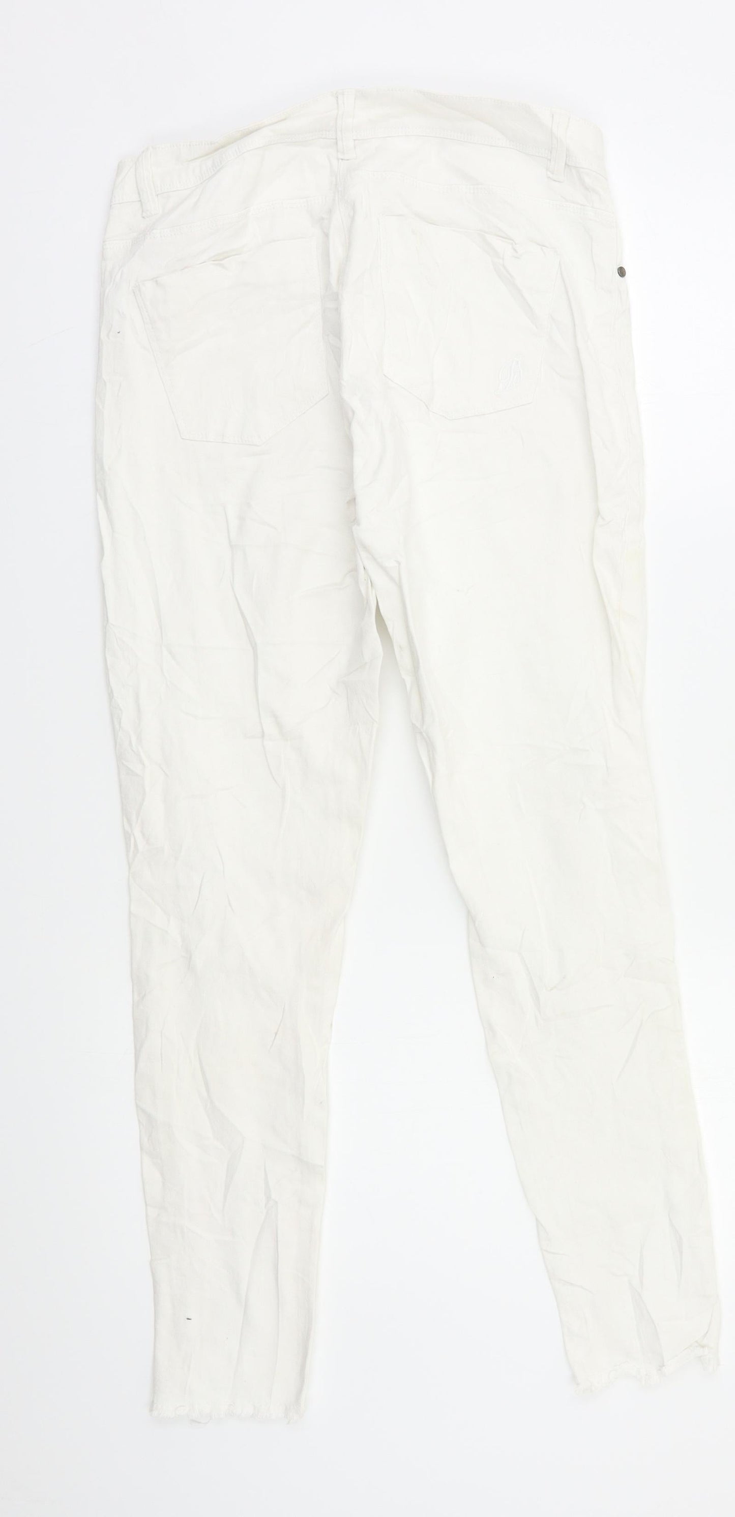 Prew Womens White   Skinny Jeans Size 8 L27 in
