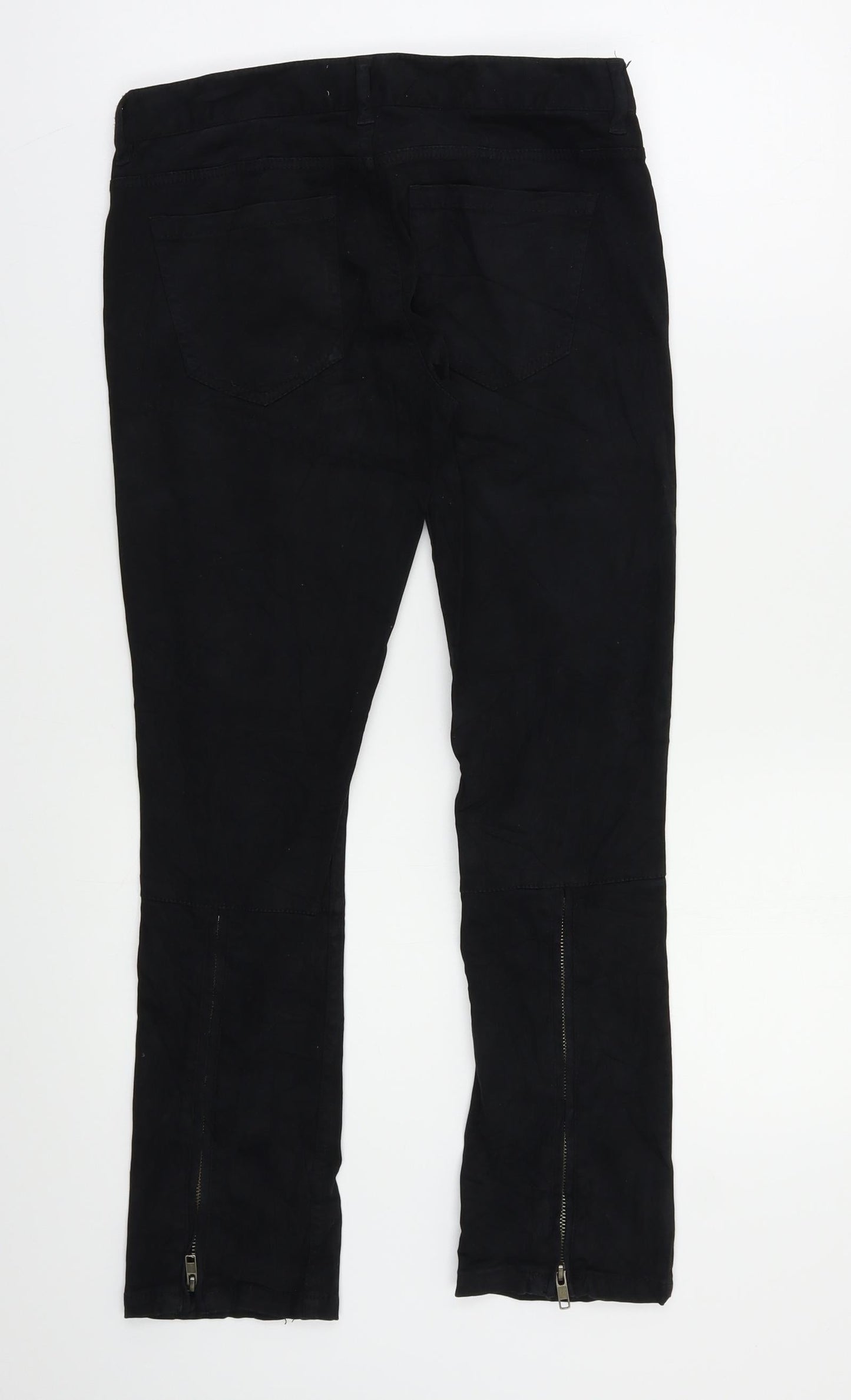 H&M Womens Black   Skinny Jeans Size 8 L26 in