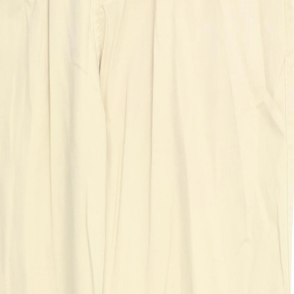 Zara Womens Beige   Trousers  Size 14 L27 in