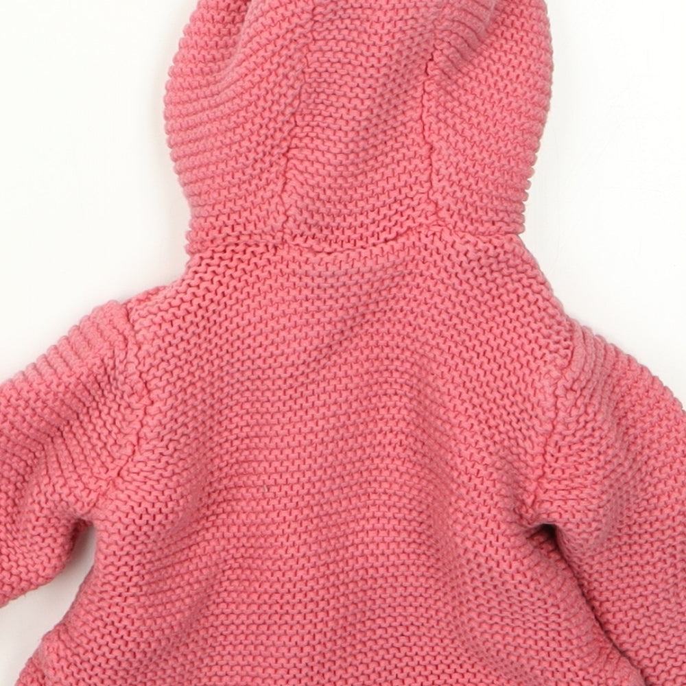 Preworn  Pink   Jacket  Size 3-6 Months