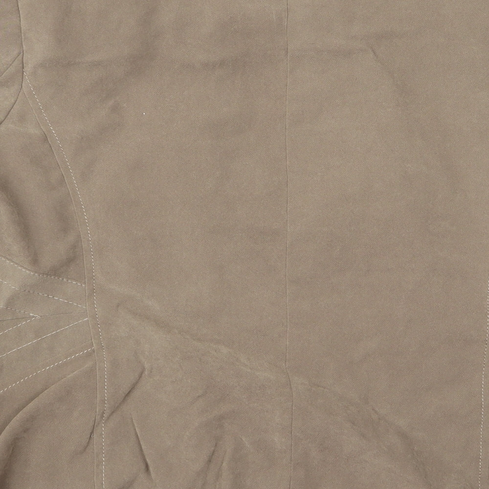BM Womens Brown   Jacket  Size 14  - 1