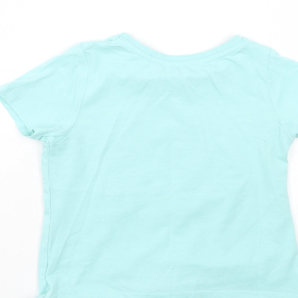 Preworn Girls Blue   Basic T-Shirt