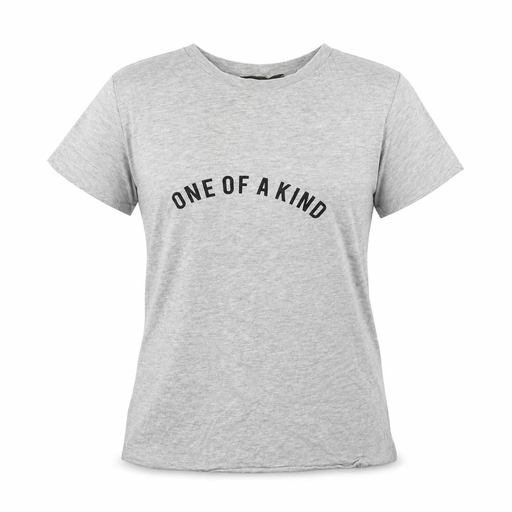 Priark Womens Grey   Basic T-Shirt Size 4
