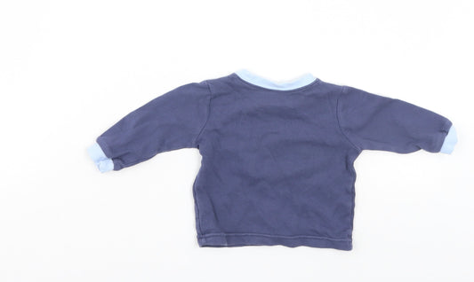 George Boys Blue   Pullover Jumper Size 3-6 Months