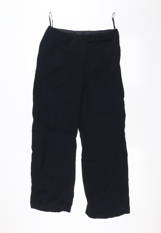 NEXT Womens Blue   Trousers  Size 10 L25 in