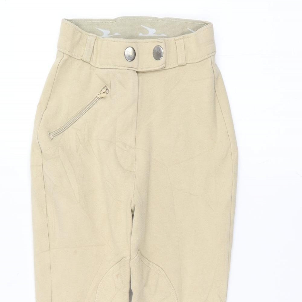 Crane Girls Beige   Sweatpants Trousers Size 7-8 Years
