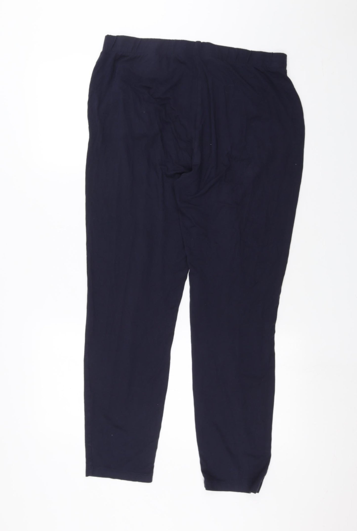 Marks and Spencer Womens Blue   Trousers  Size 14 L24 in