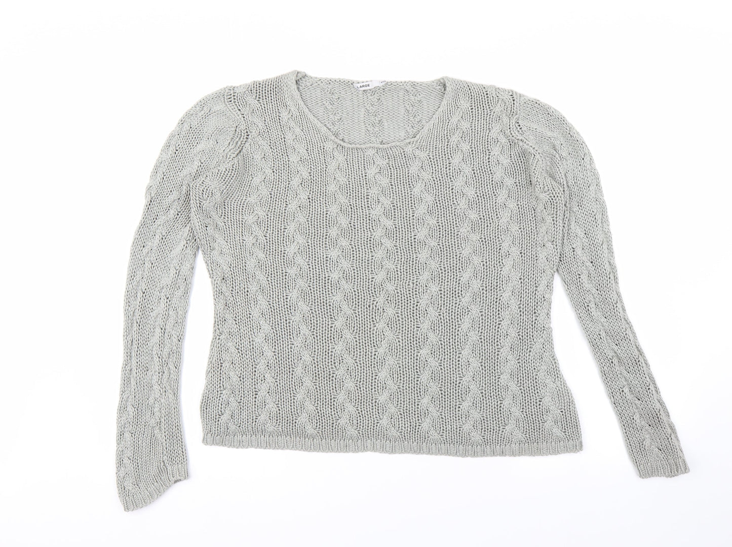 Preworn Womens Grey   Pullover Jumper Size L