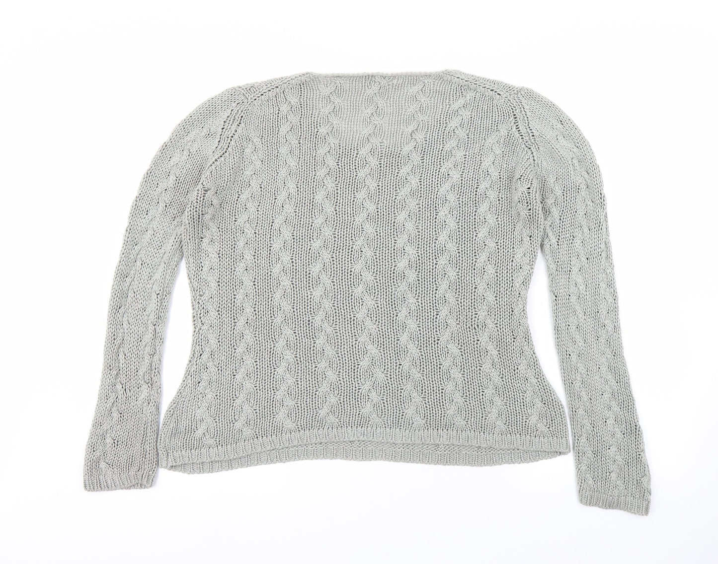 Preworn Womens Grey   Pullover Jumper Size L