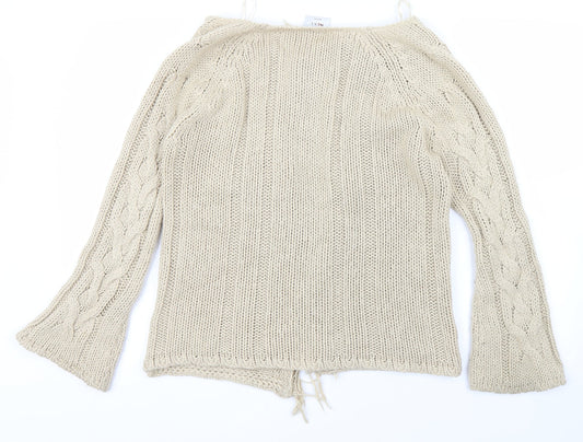 NEXT Womens Brown   Cardigan Jumper Size M
