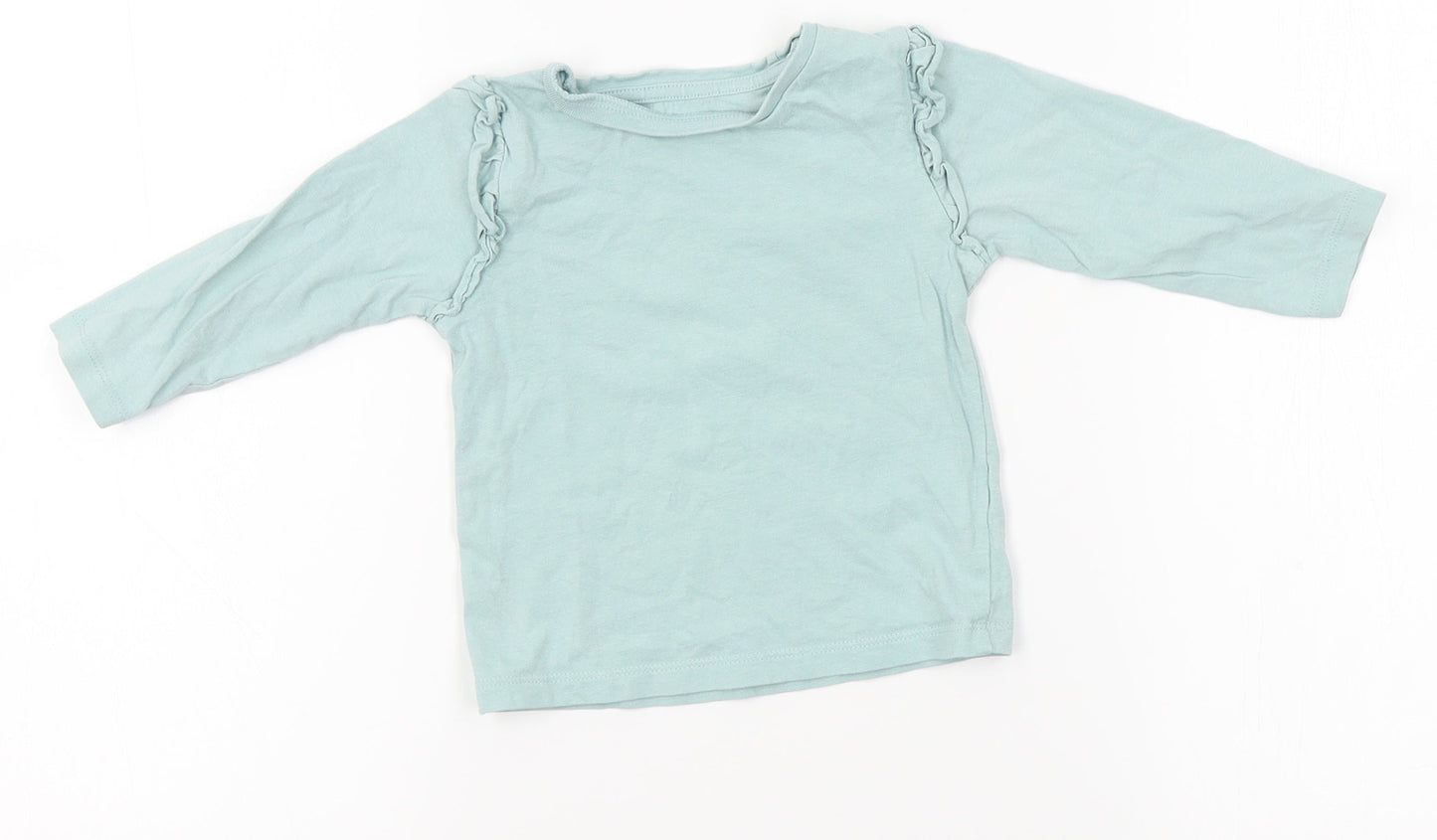 Matalan Baby Blue   Basic T-Shirt Size 9-12 Months
