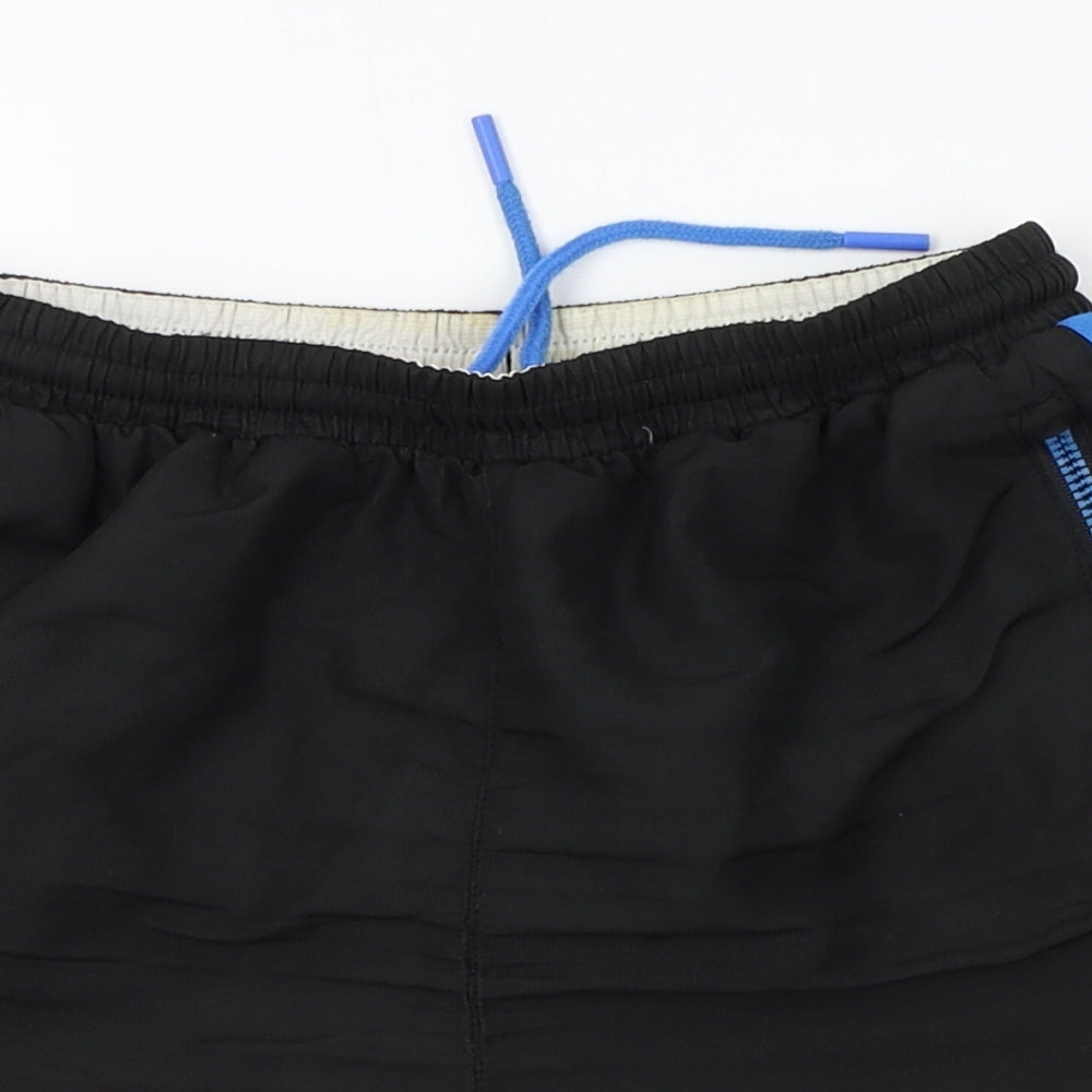 Lonsdale Boys Black   Bermuda Shorts Size 9-10 Years - swim