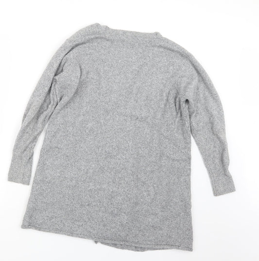Peacocks Womens Grey  Knit Cardigan Jumper Size S