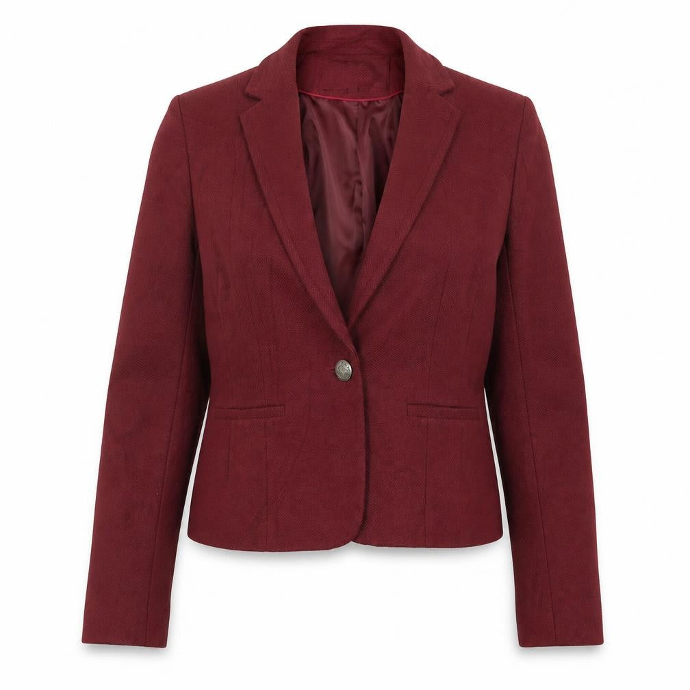 America Today Womens Red   Jacket Blazer Size XL