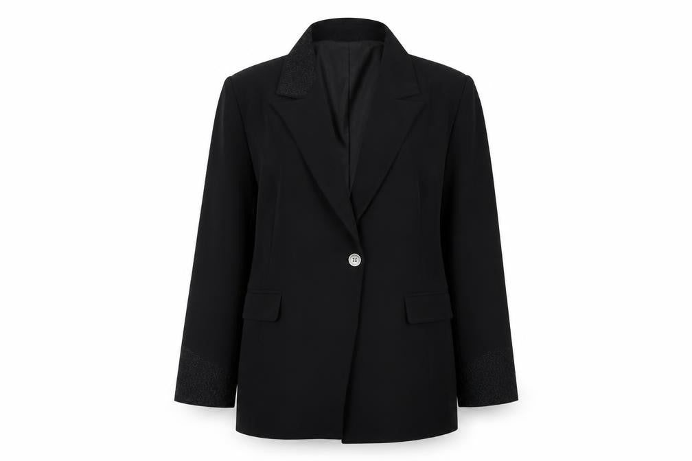 Country Casuals Womens Black   Jacket  Size 14