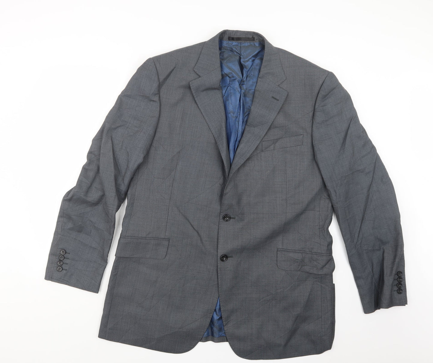 Marks and Spencer Mens Grey   Jacket Suit Jacket Size 42