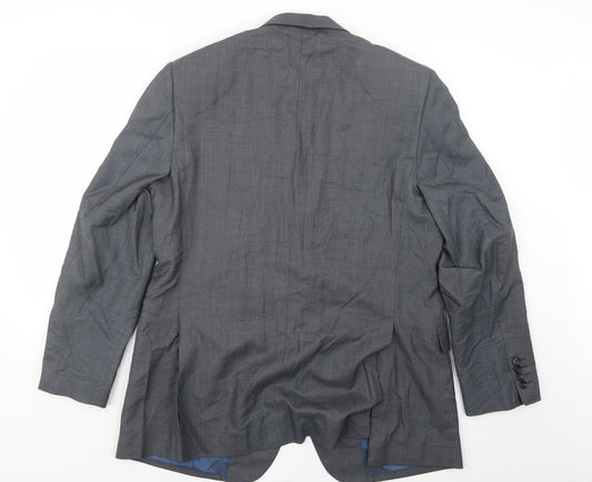 Marks and Spencer Mens Grey   Jacket Suit Jacket Size 42