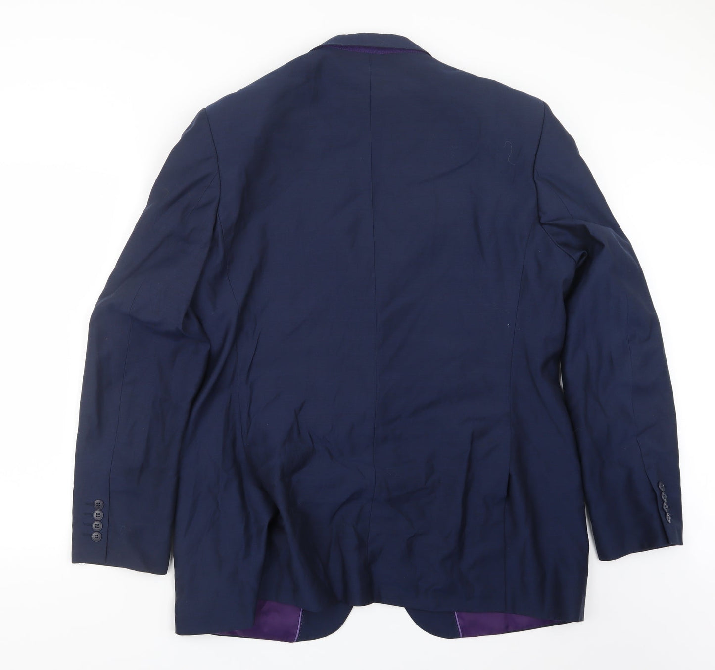 Marks and Spencer Mens Blue   Jacket Suit Jacket Size 42