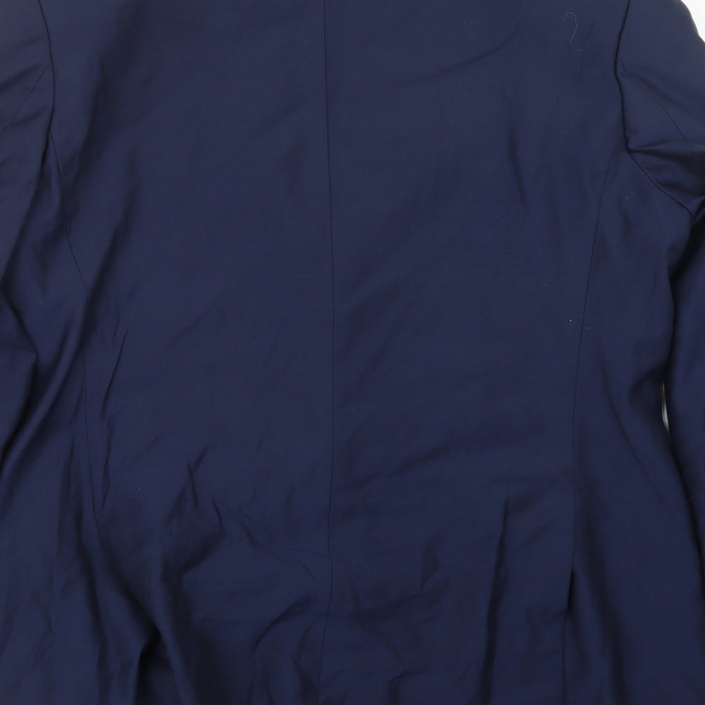 Marks and Spencer Mens Blue   Jacket Suit Jacket Size 42