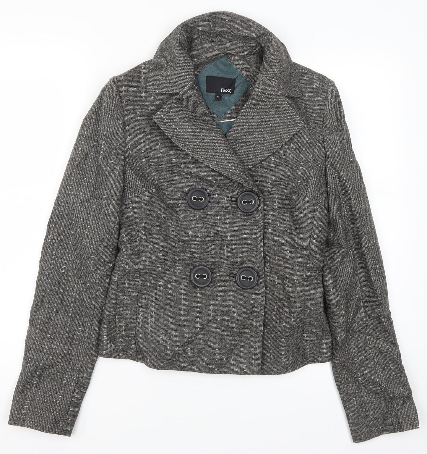 NEXT Womens Grey   Jacket Coat Size 8