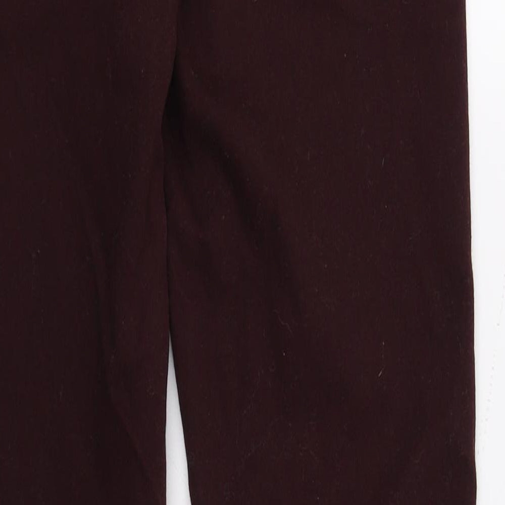DenimCo Womens Purple  Denim Skinny Jeans Size 10 L28 in