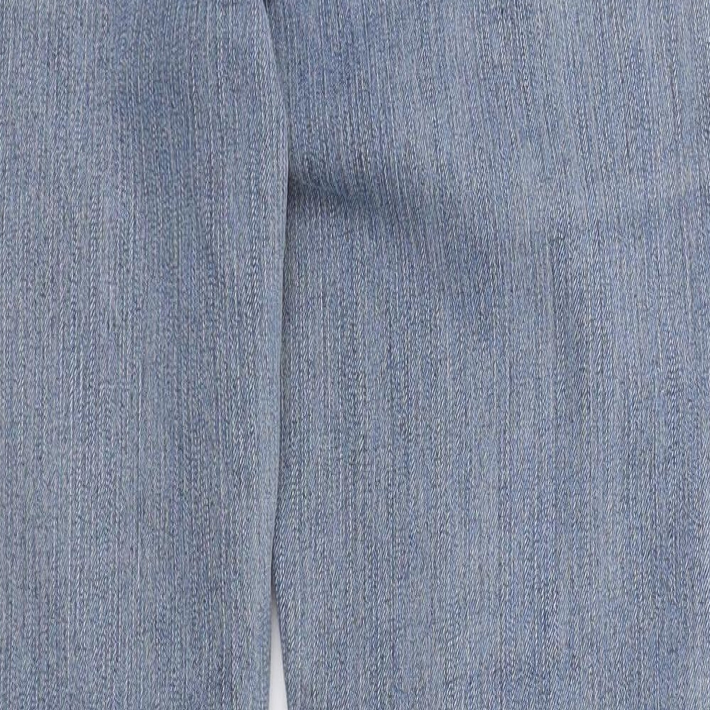 DenimCo Womens Blue  Denim Skinny Jeans Size 10 L27 in