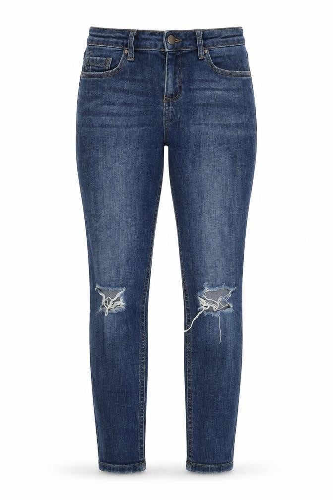 Dorothy Perkins Womens Blue  Denim Skinny Jeans Size 8 L24 in