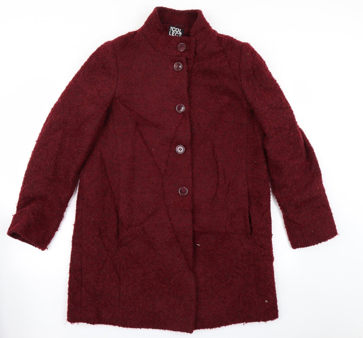 The Collection Womens Red   Overcoat Coat Size 14